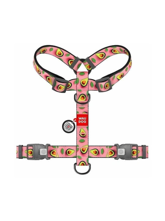 WauDog Hundegeschirre Guard Nylon Verstellbares Avocado Rosa Größe L 25mm/61-85cm WauDog Hundegeschirre Guard Nylon Verstellbares Avocado Rosa Größe L 25mm/61-85cm