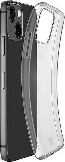 Cellular Line Fine Back Cover Silicon Transparent (iPhone 14 Plus)