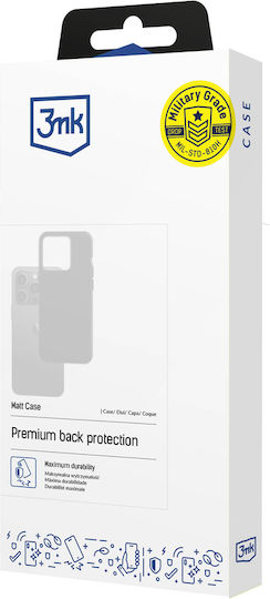 3MK Matt Back Cover Silicone 1.2mm Black (Realme 11)