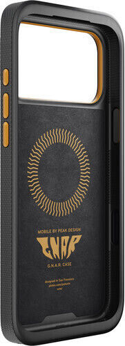 Peak Design Back Cover Silicone 1.2mm with Strap Black (iPhone 17 Pro Max)
