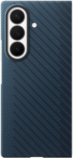 Samsung Kohlenstoff Magnet Umschlag Rückseite Aramidfaser Marineblau (Galaxy Z Fold8 Ultra)