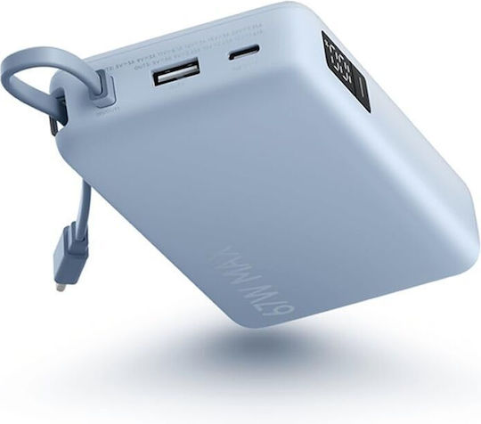 Xiaomi Baterie Externă 20000mAh 67W cu Port USB-A și Port USB-C Power Delivery Albastru Glaciar