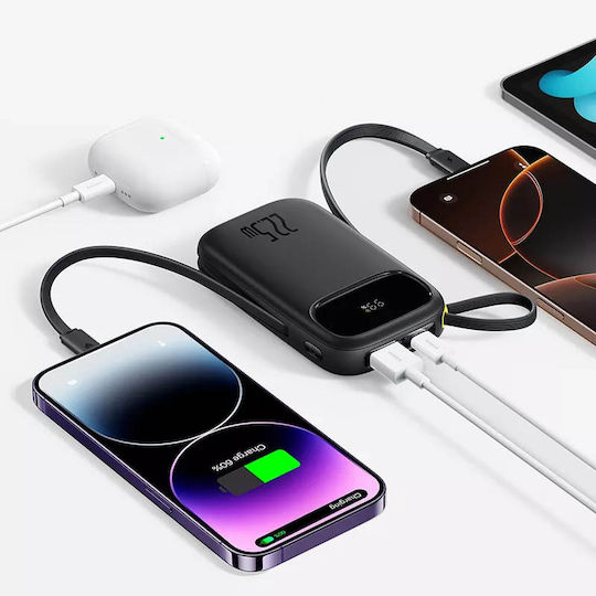 Baseus EnerFill FC31 Power Bank 20000mAh 22.5W with USB-A Port and USB-C Port Power Delivery / Quick Charge Black