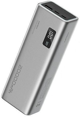Cuktech P+Series No. 15 Power Bank 20000mAh 150W με Θύρα USB-A Power Delivery / Quick Charge Γκρι
