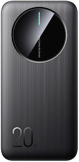 Joyroom JR-PBF14 Pro Power Bank 20000mAh 22.5W With 2 USB-A Output Ports And USB-C Power Delivery Quick Charge Port Black