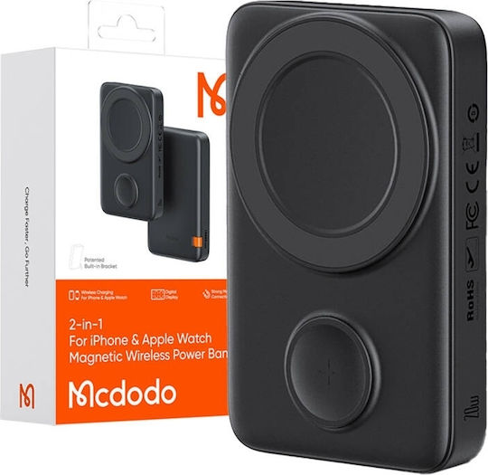 Mcdodo MC-1461 MagSafe Power Bank 10000mAh 20W Μαύρο