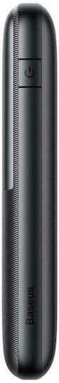 Baseus Bipow Pro Power Bank 10000mAh 22.5W с 2 USB-A порта и USB-C порт Черен