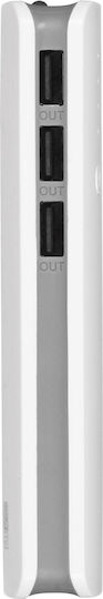Esperanza EMP106 Power Bank 8000mAh с 3 USB-A порта White/Grey