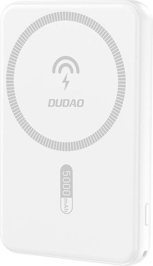 Dudao K14S MagSafe Power Bank 5000mAh 10W с USB-C порт Черен