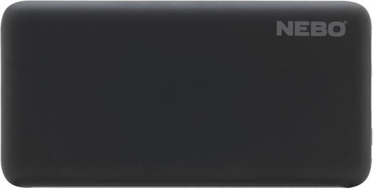 Nebo Външна Батерия 10000mAh с USB-A Изходен Порт и USB-C Изходен Порт Power Delivery Черна