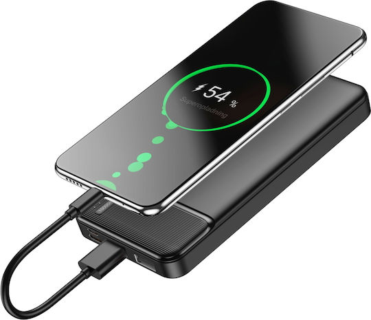 Maxlife MXPB-01 Power Bank 10000mAh mit USB-A Anschluss Schwarz