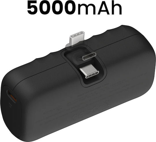Xtorm Go2 PowerShot 5000mAh 20W mit USB-C Ausgangsanschlüsse Schwarz