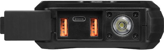 Sandberg Survivor Power Bank 20000mAh 30W With 2 USB-A Output Ports And USB-C Power Delivery Quick Charge Black