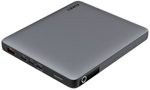 Aukey PB-Y44 Power Bank 20000mAh 100W με Θύρα USB-A και 3 Θύρες USB-C Power Delivery / PPS Γκρι