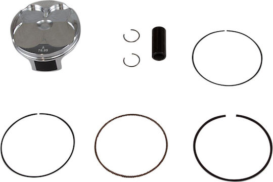 Vertex Piston-Rings Set Vtktc24122b Piston:standard B Cylinder:77 00mm Forged 250cc 12 75:1 Forged Replica Suzuki Rm-z 250 16-18