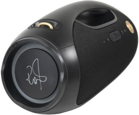 PEAQ PPA 600 Robbie Williams Edition Bluetooth Lautsprecher 60W mit Betriebszeiten bis zu 8 Stunden Schwarze