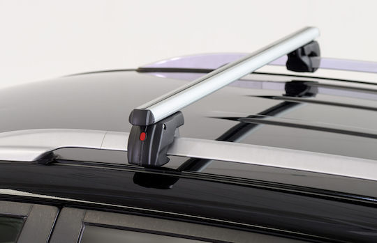 Menabo Aluminum Roof Bars Sherman XL Silver 135 Cm Silver Color Volkswagen Caddy 2K Life Maxi Life/Panel 2015>2021 Raised Rails Parallel Bars Empty 2 Pieces 9470/MB MP.9470/MB-203