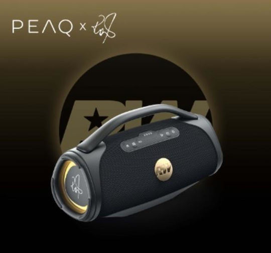 PEAQ Iconic Vibe 4 Ηχείο Bluetooth 160W με Διάρκεια Μπαταρίας έως 15.5 ώρες Μαύρο