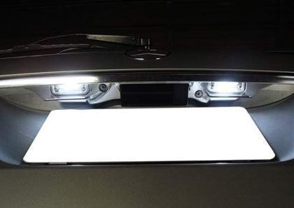 LED Kennzeichenbeleuchtungen Mercedes-Benz M Klasse ML R 2 Stück