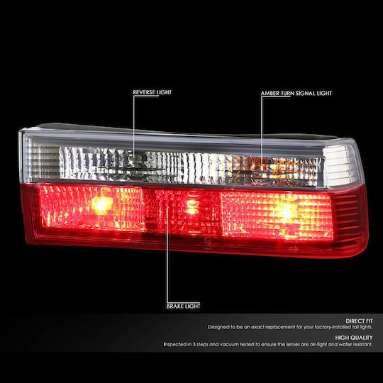 BMW E30 Taillights 1983-1987 Set of 2 Pieces