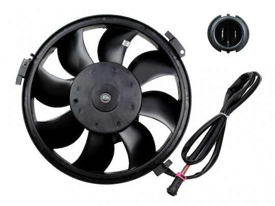 Loro Auto-Kühlerlüfter für Audi A4 A6 A8 Vw Passat 280 Mm Länge 1450 Mm Ohne Rahmen 2 Zähne 4b0959455