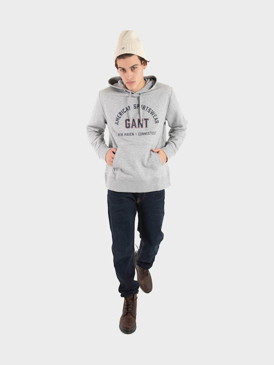 Carl Willo Ανδρικό Παντελόνι Τζιν Ελαστικό Loose Tapered Fit Mid Blue