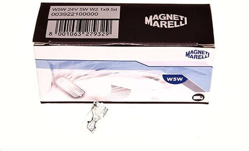 Magneti Marelli Крушки за автомобил W5W 10 броя