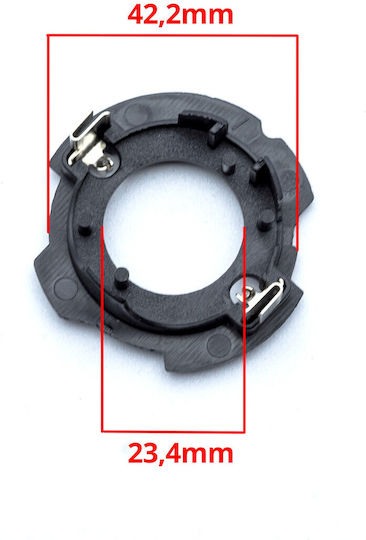 Einparts Adapter für Autoscheinwerferlampe LED H7 für Volkswagen Golf / Jetta