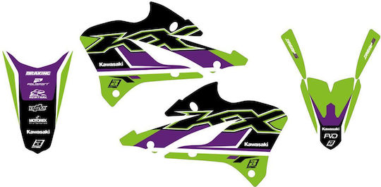 Dream Graphic Set KX85 22-23 Blackbird Racing