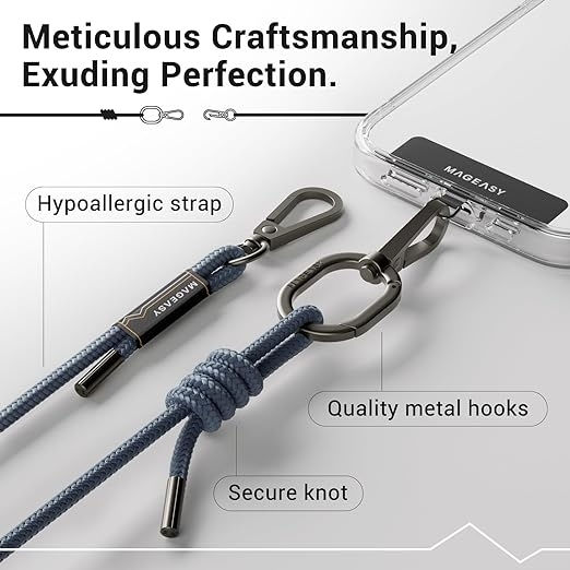 SwitchEasy Mageasy Neck Strap Blue