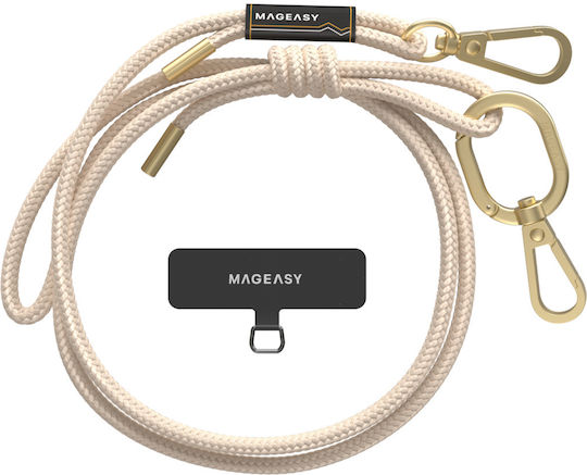 SwitchEasy Mageasy Λουράκι Λαιμού για Κινητά Μπεζ