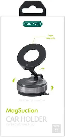 SiiPro Suport Auto pentru Telefon cu Magnet Argintiu