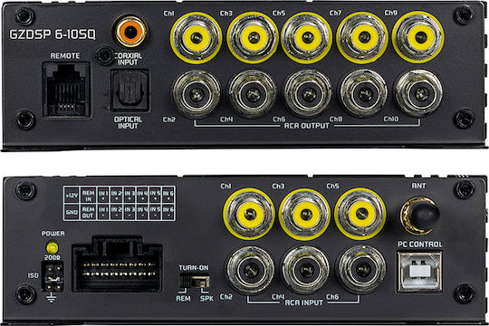 Gzdsp 6-10sq Ground Zero Digital Signal Processor 10 Kanäle