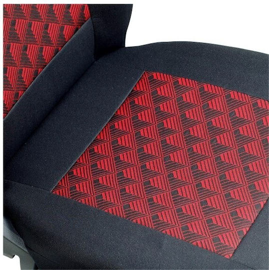 Kruszmar II Set De Huse Scaune Auto 2 Bucăți Negre