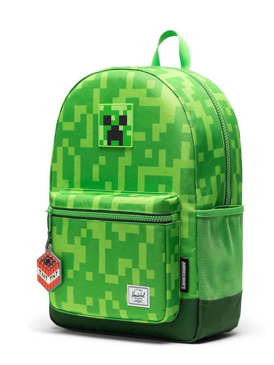 Herschel School Backpack Junior High-High School Green 30 x 15 x 43cm