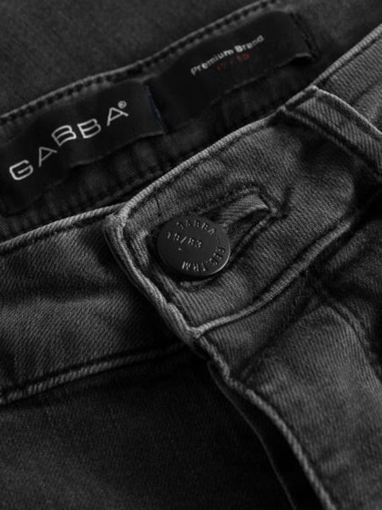 Rey Thor Pantaloni De Blugi Pentru Bărbați Elastici Regular Straight Fit Denim Wash