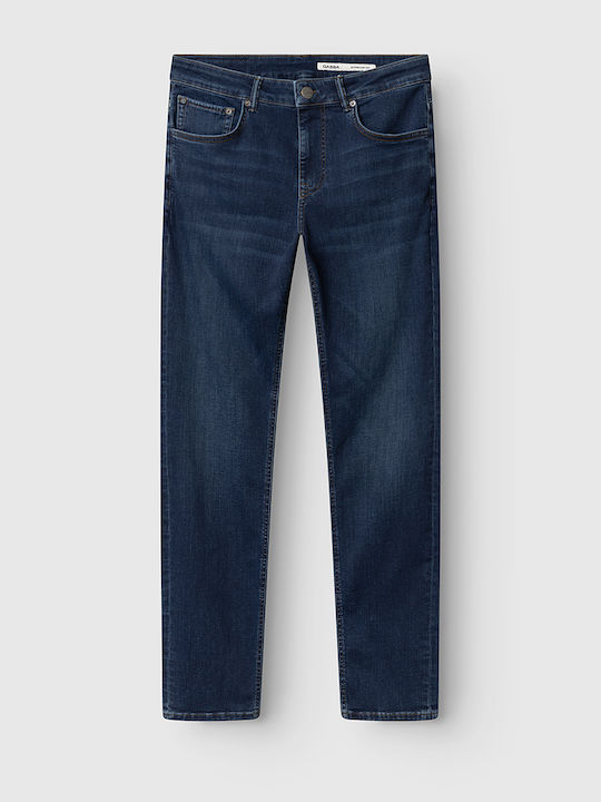 Dhera Ανδρικό Παντελόνι Τζιν Ελαστικό Slim Fit Μπλε