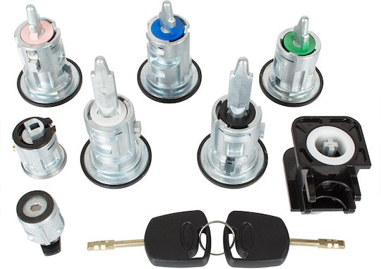 Ford Transit Connect 2006 Set 8 Lock Inserts Complete Set