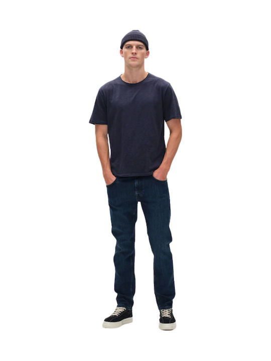 Men's Jeans Pants Slim Fit Blue