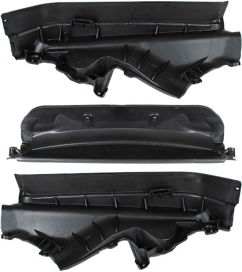 Bmw X5 E70 06-13 Горен Ляв И Десен Преден Панел На Моторното Отделение + Горна Средна Преграда За Ограничаване 3 Части Комплект