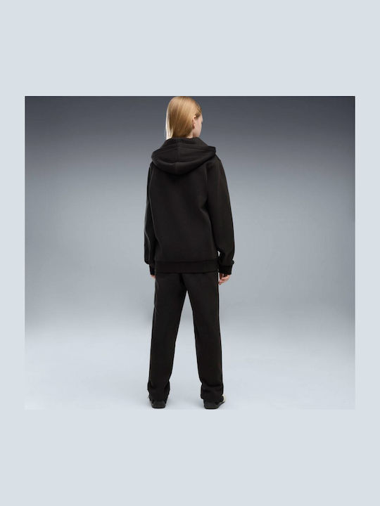 PUMA Kinder Trainingsanzug Mit Jacke Schwarz