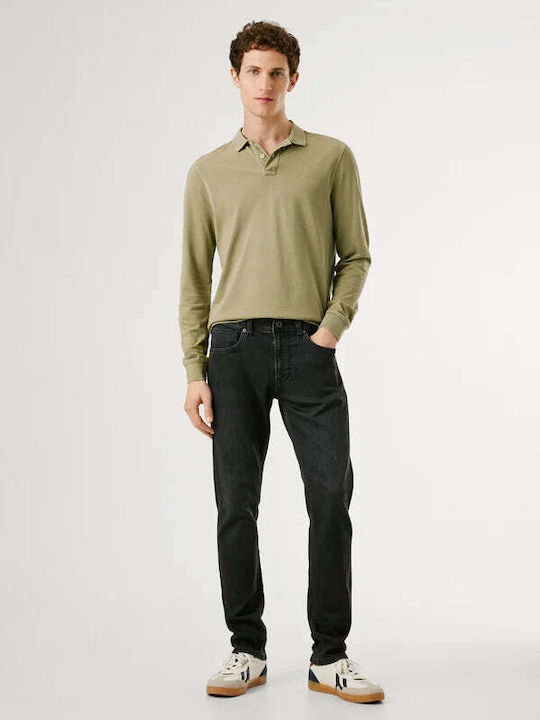 Men's Trousers Slim Fit Black
