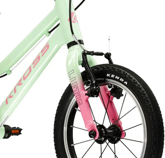 Kross Bicicletă Copii BMX 14" Verde