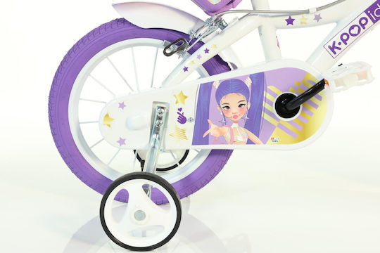 Dino Bikes Bicicletă Copii BMX Violet 16"