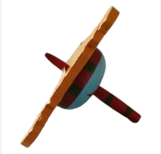 Wooden Spinning Top Bunnies for 4+ Years
