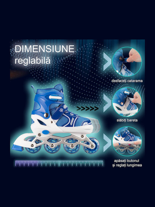 Role Inline Reglabile Start Mărimea M 34 37 Roz