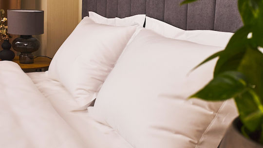 Valeria Home Set Huse Pentru Pilote 200x220cm Dublă Cu 2 Fețe De Pernă & 1 Cearșaf Alb