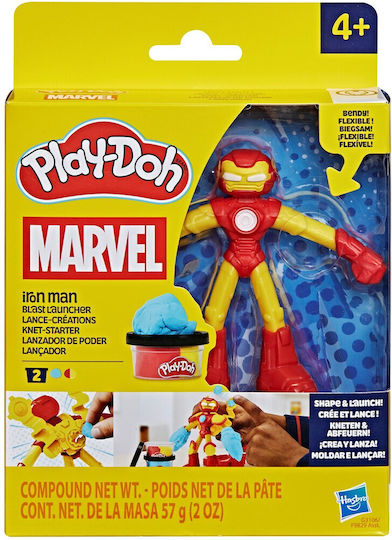 Hasbro Play-Doh Iron Man Marvel Verpackung Modellierknete mit 2 Farben für 3+ Alter