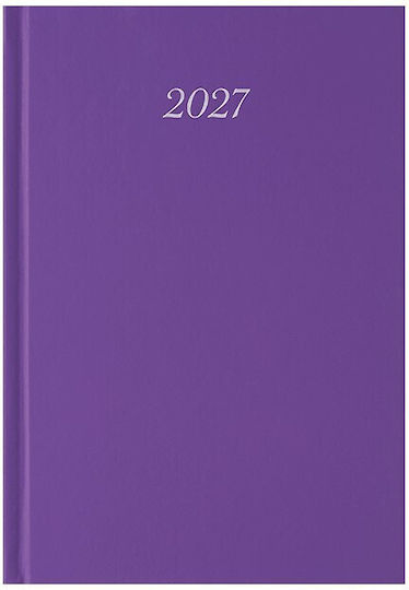 Linardatos Classic Daily Agenda B6 2027 12x17cm
