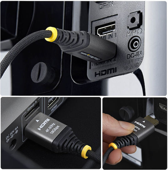 StarTech HDMI 2.0 HDMI-Kabel HDMI-Stecker - HDMI-Stecker Schwarz